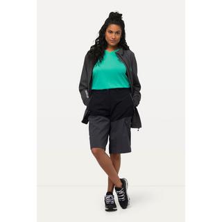 Ulla Popken  Short de marche nordique, imperméable, poches zippées 