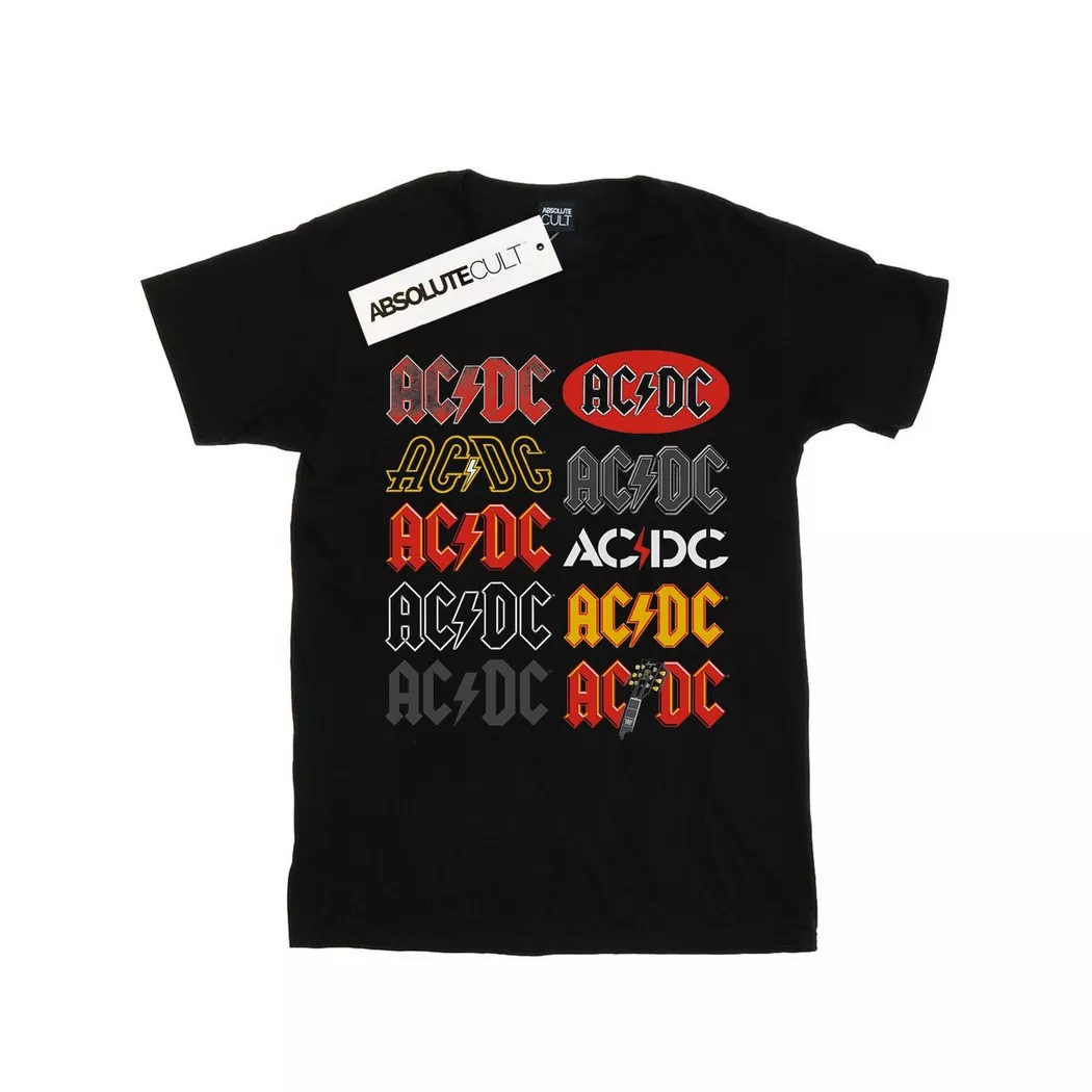 AC/DC - ACDC TShirt, für Damen, Schwarz, Größe XL