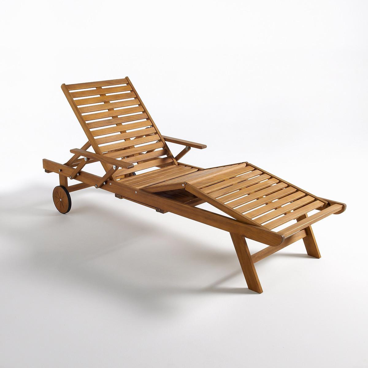 La Redoute Intérieurs Sonnenliege Euka mit Armlehnen  