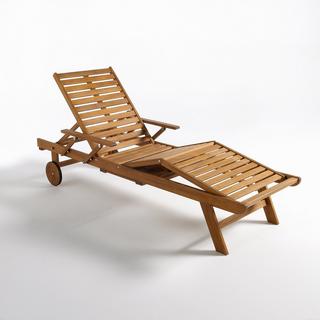 La Redoute Intérieurs Sonnenliege Euka mit Armlehnen  