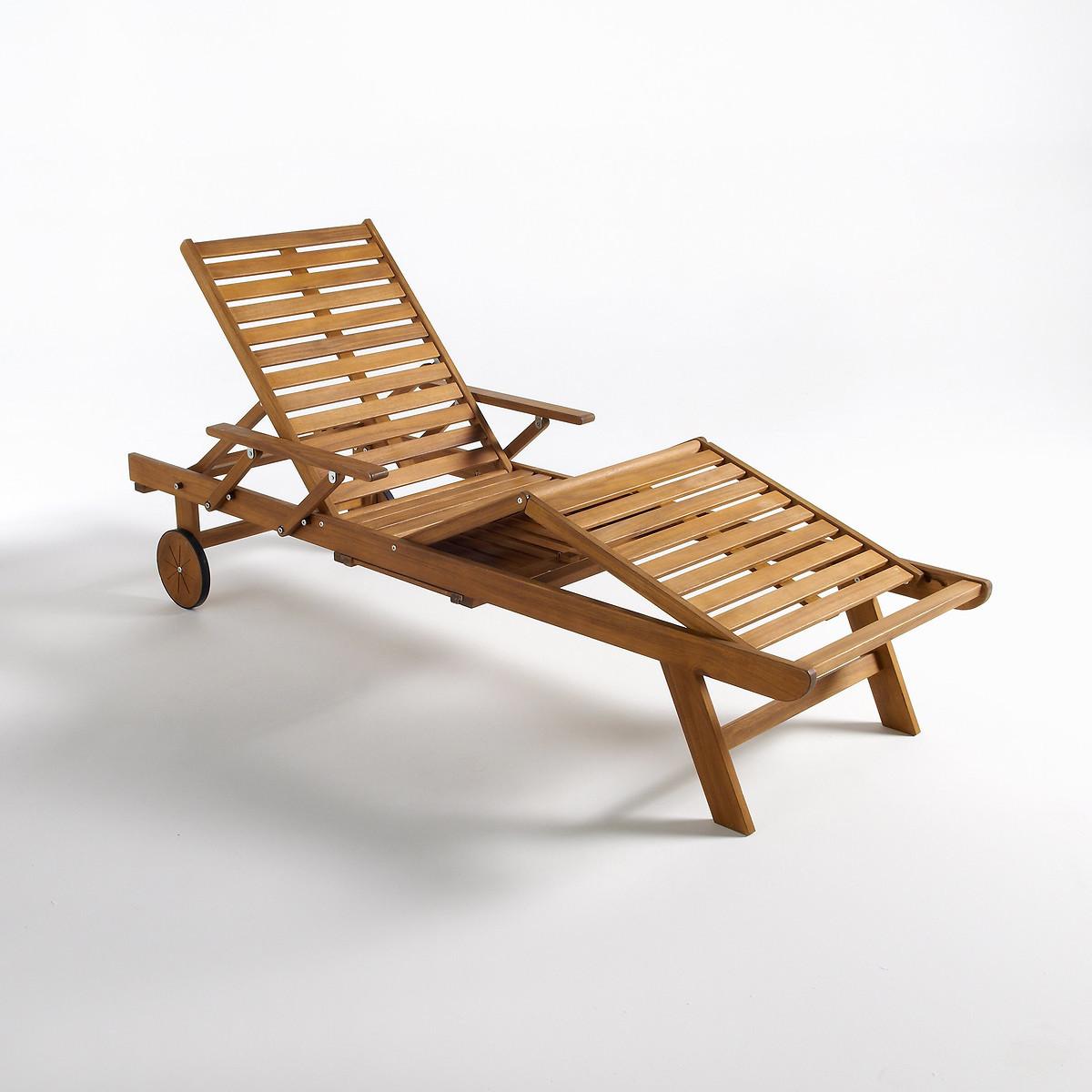 La Redoute Intérieurs Sonnenliege Euka mit Armlehnen  