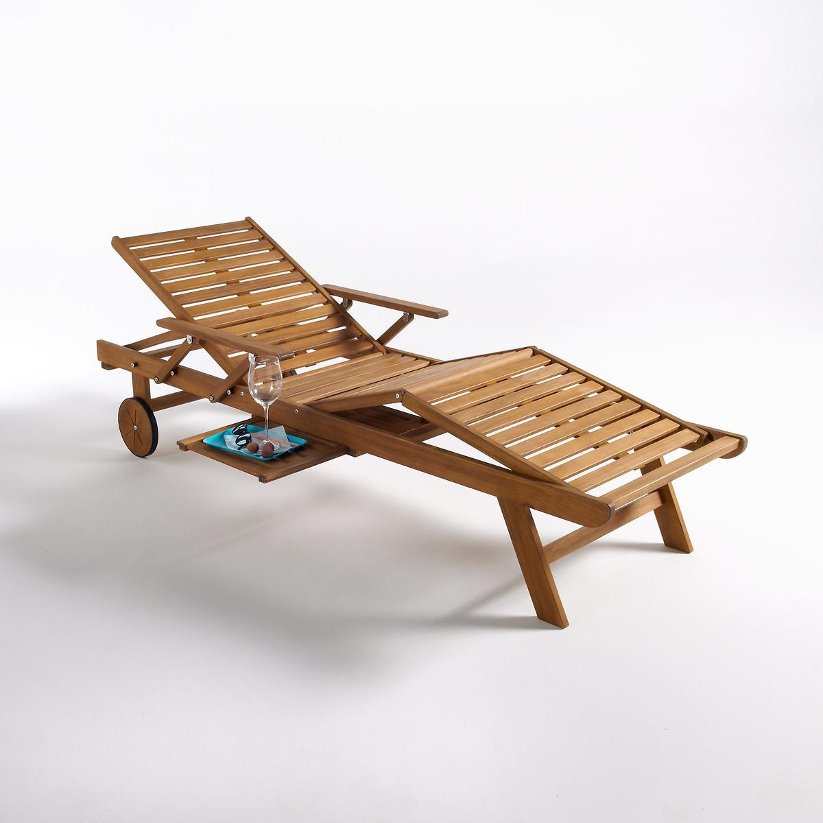 La Redoute Intérieurs Sonnenliege Euka mit Armlehnen  