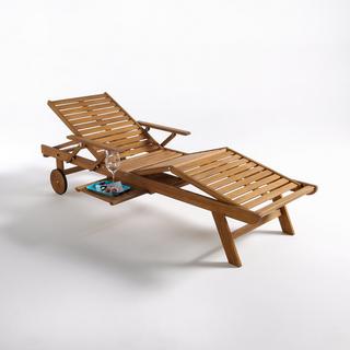 La Redoute Intérieurs Sonnenliege Euka mit Armlehnen  