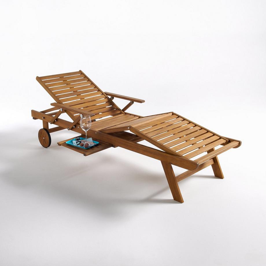 La Redoute Intérieurs Sonnenliege Euka mit Armlehnen  