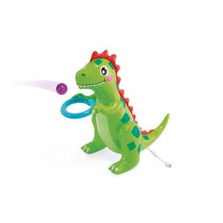 Intex  Piscine gonflable pour enfants, aire de jeux aquatique, 201x157x69 cm, fontaine toboggan dinosaure INTEX 56139 