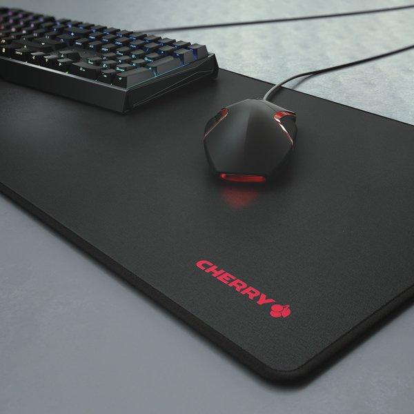 Cherry  CHERRY MP 2000 Tapis de souris de jeu Noir 