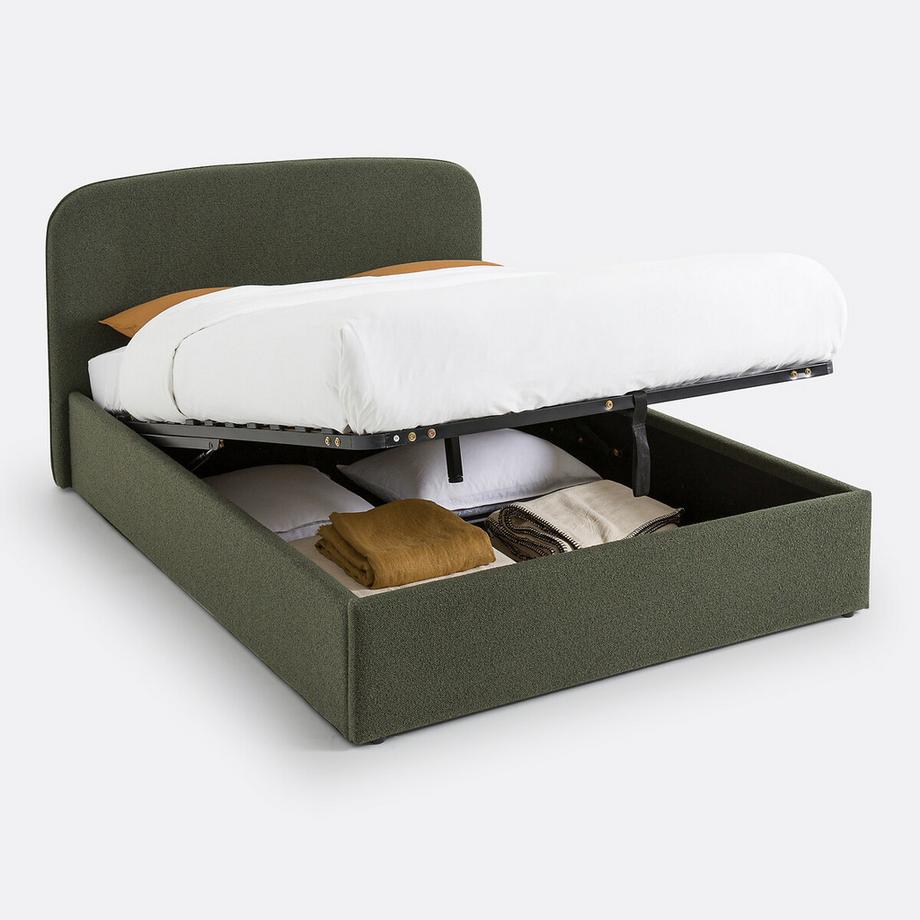 La Redoute Intérieurs Kastenbett Conto mit hochklappbarem Lattenrost  