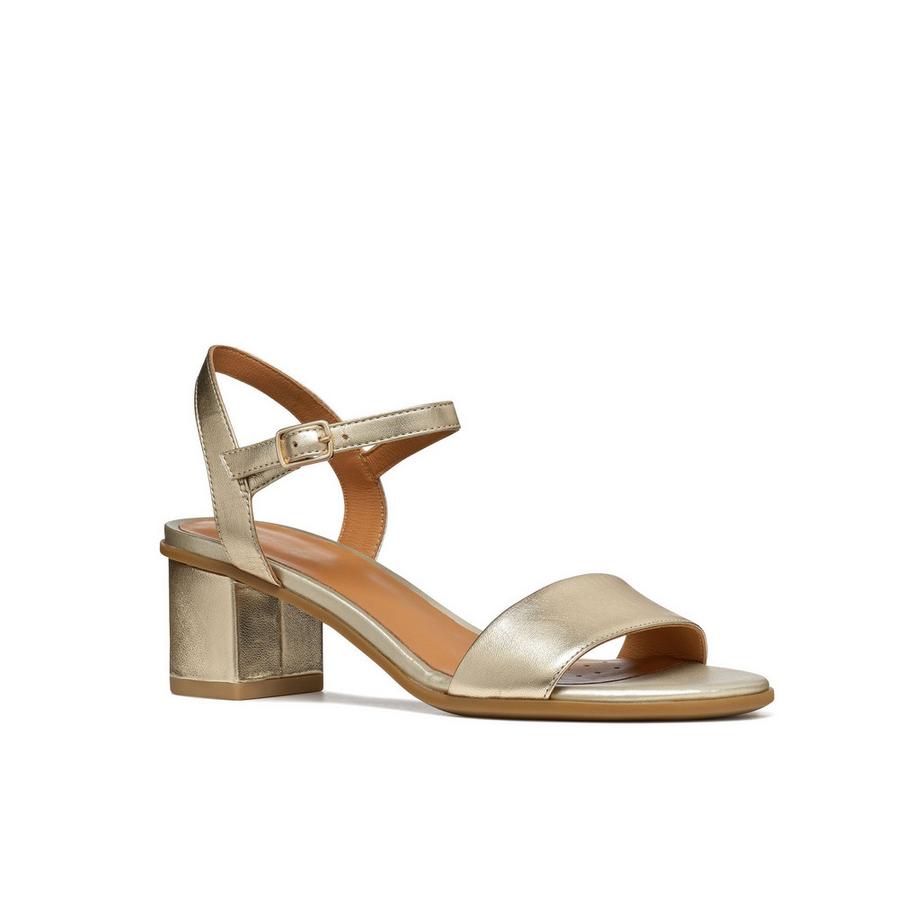 GEOX Aurely Sandali con Tacco Blocco  