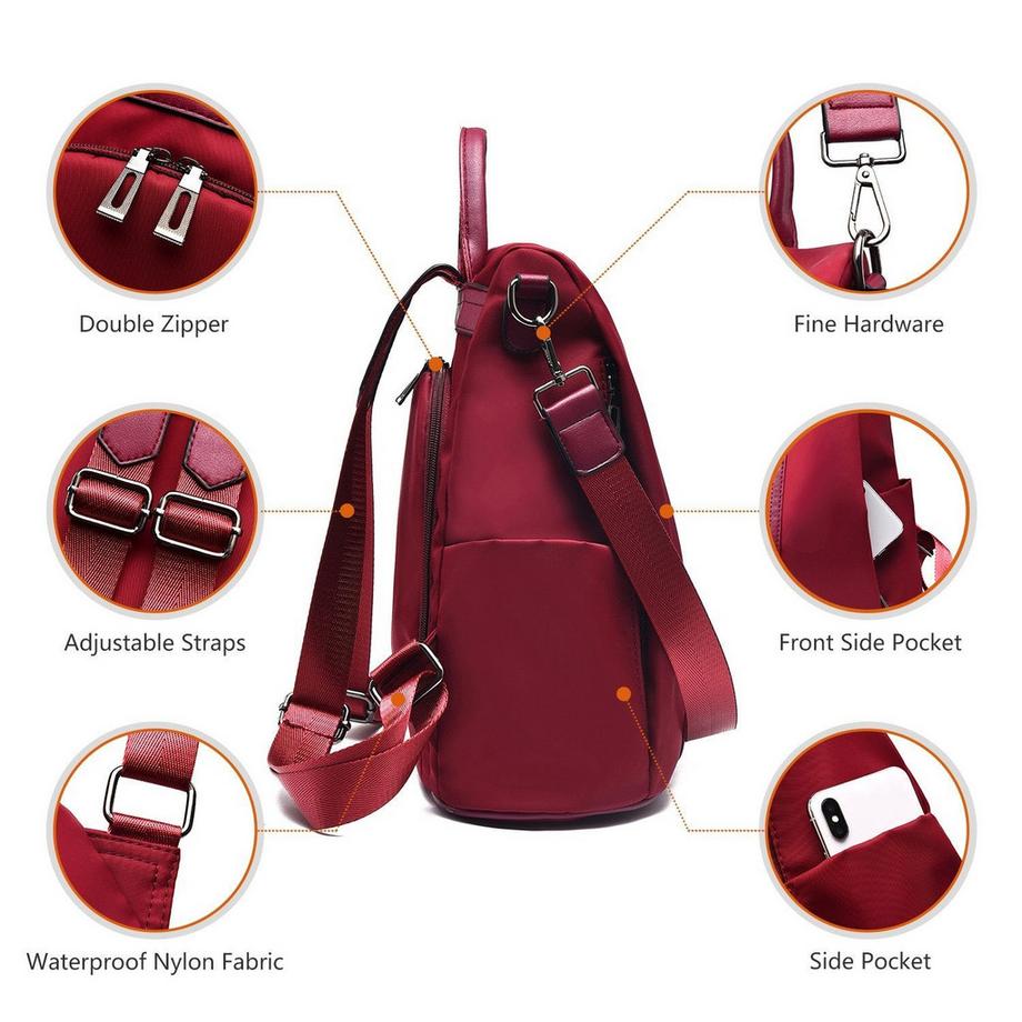 Only-bags.store  Sac à dos Sacs d'école en nylon imperméables 