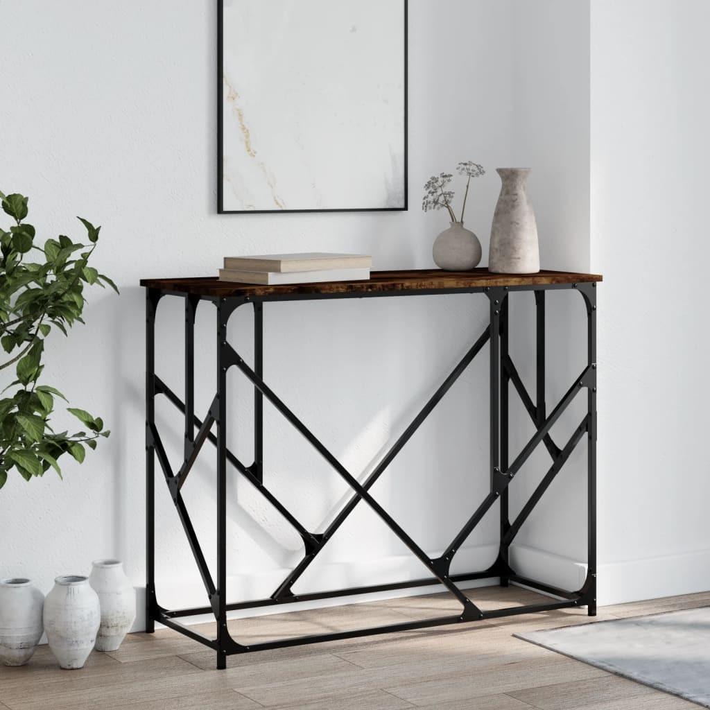 VidaXL Table console bois d'ingénierie  