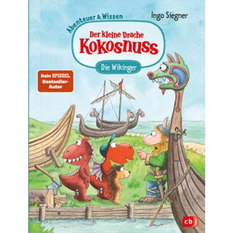 Der kleine Drache Kokosnuss - Abenteuer & Wissen - Die Wikinger Siegner, Ingo; Siegner, Ingo (Illustrationen) Gebundene Ausgabe 