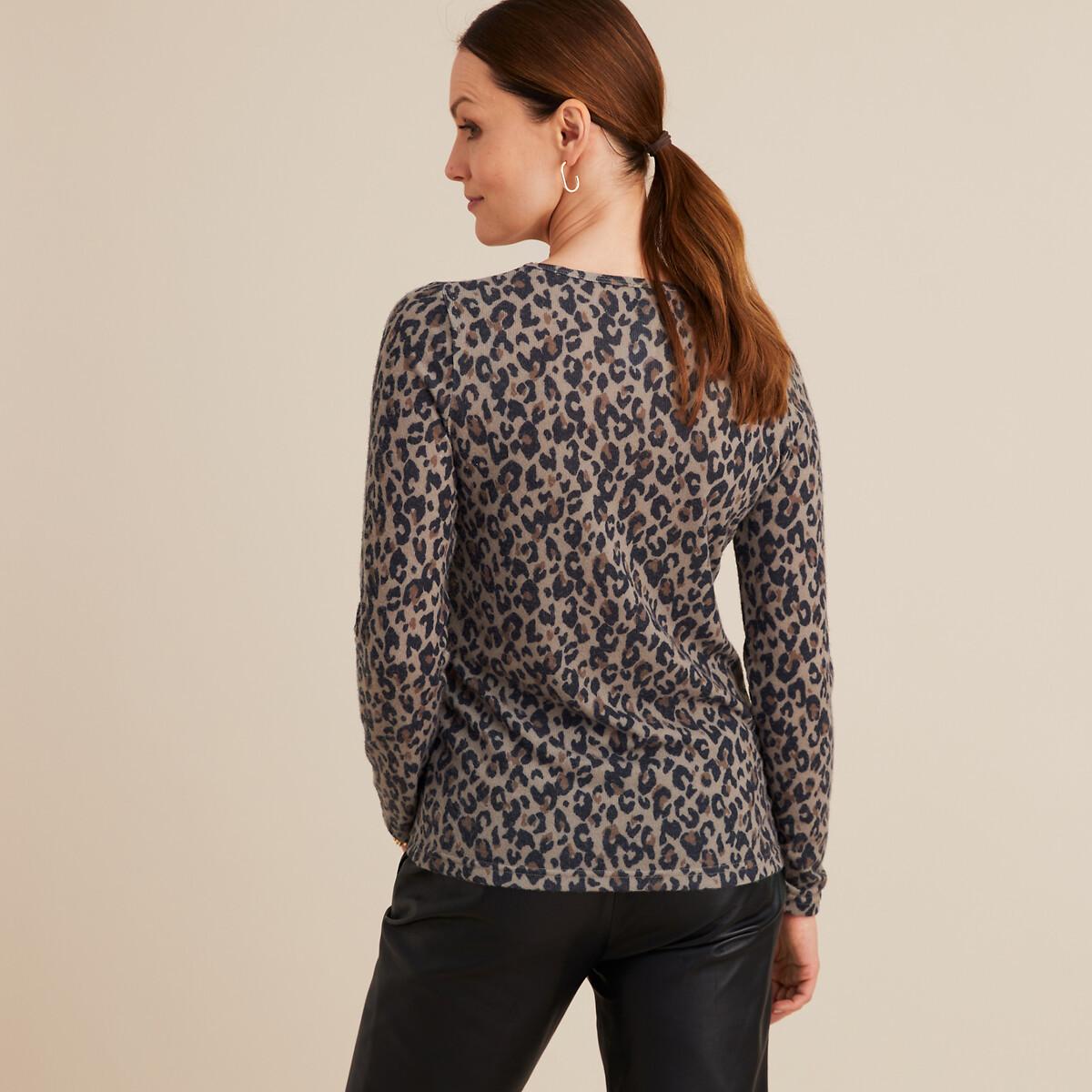 La Redoute Collections  Gemustertes Shirt aus weich angerautem Thermo-Material 