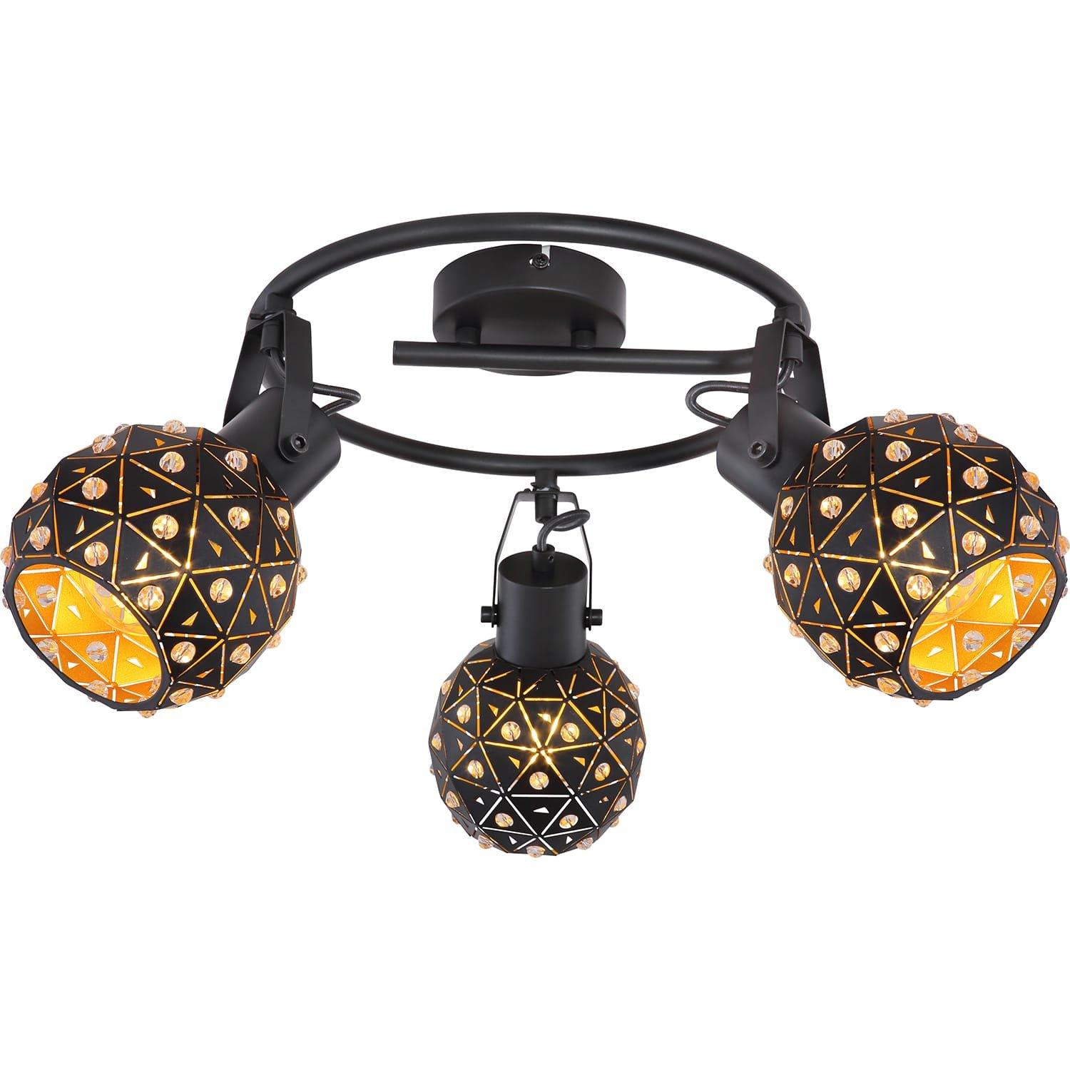 Image of Strahler Jodie Metall matt 3xE27 Strahler Jodie Metall matt 3xE27