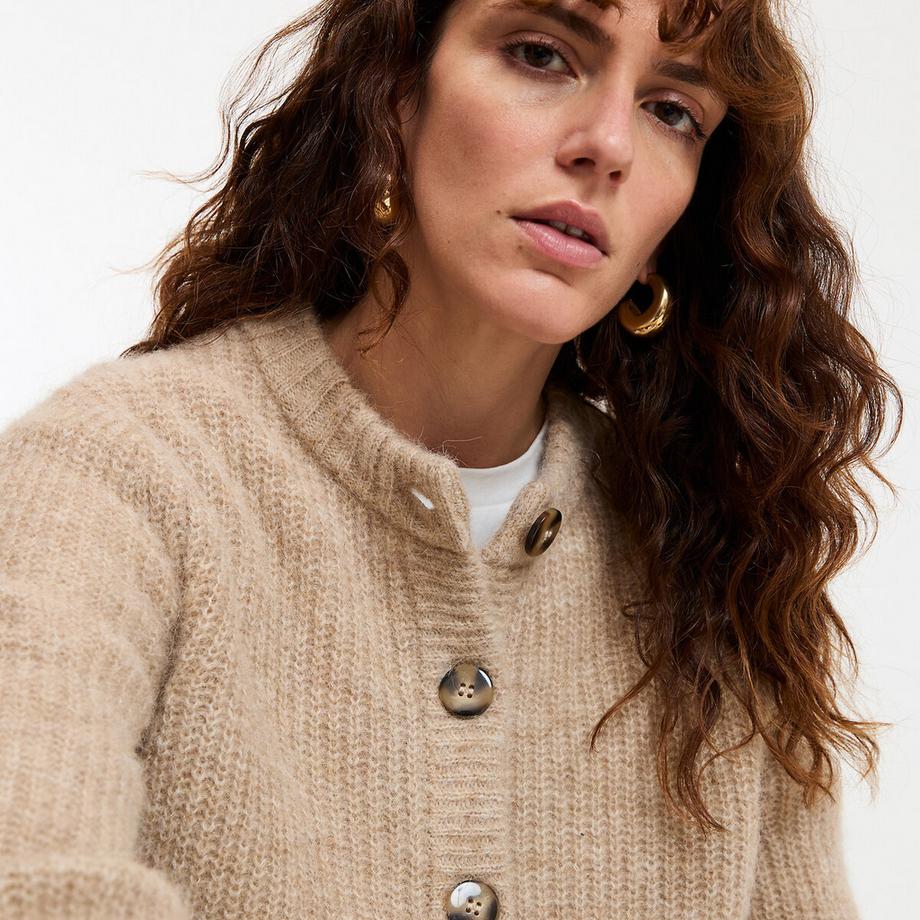 La Redoute Collections Cardigan Signature Lana Alpaca  