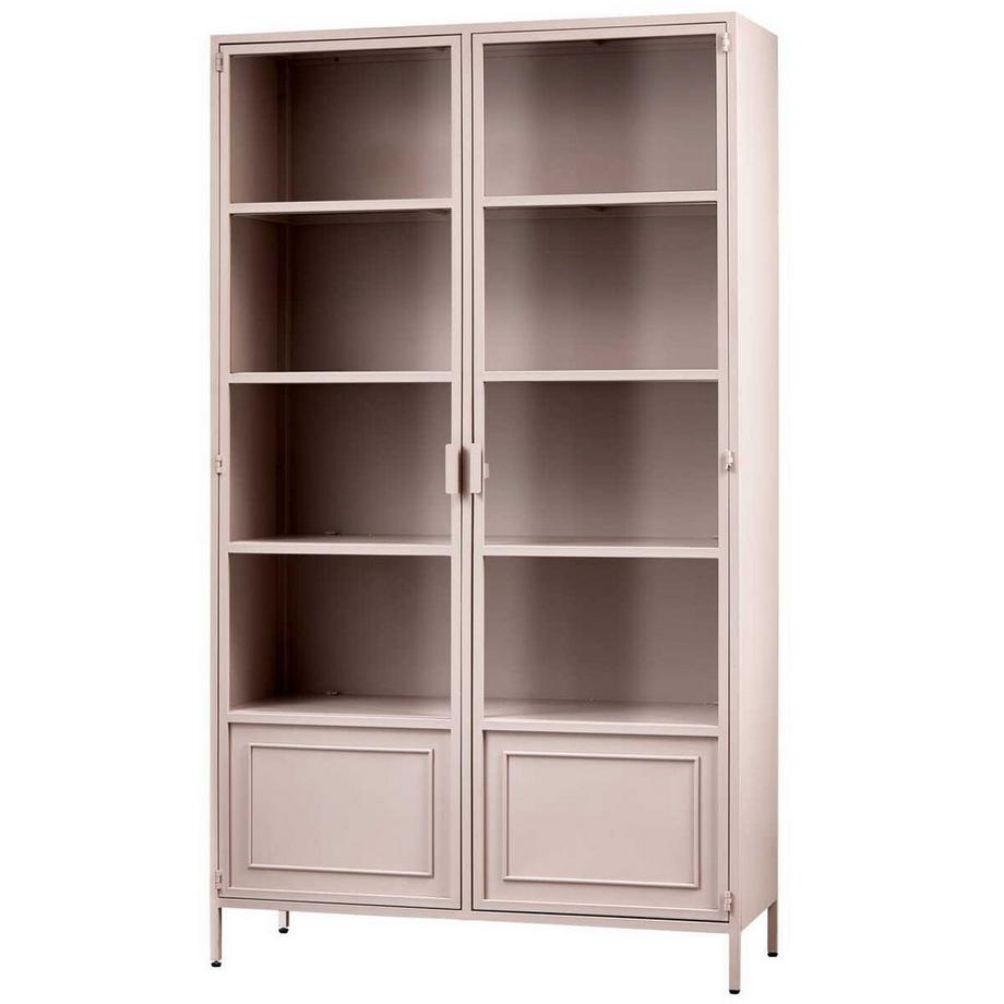 Vitrinenschrank Ronja soft pink 110x189