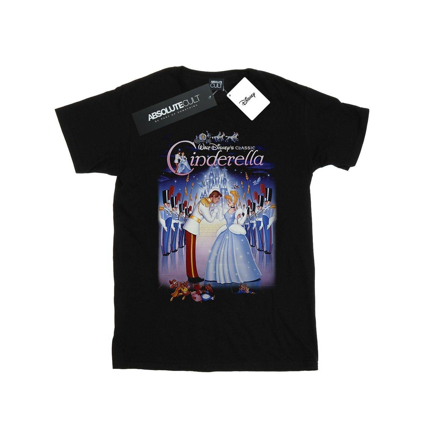 Image of Cinderella Collage Poster Tshirt Unisex Schwarz 128