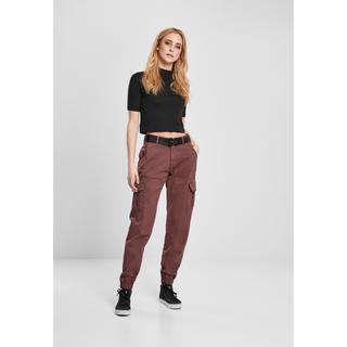 URBAN CLASSICS  damenhosen high waist cargo 