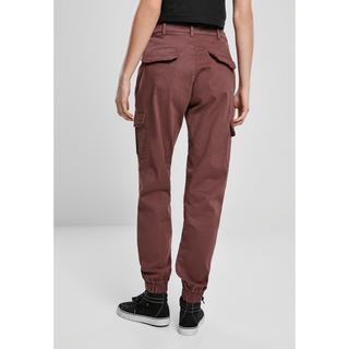 URBAN CLASSICS  pantalon high waist cargo 