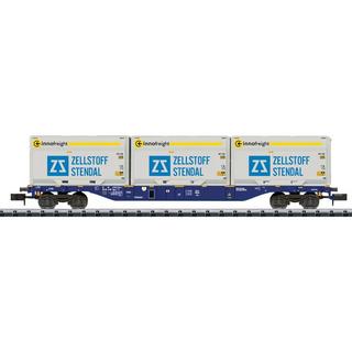 MiniTrix  N Containertragwagen der European Rail Rent 