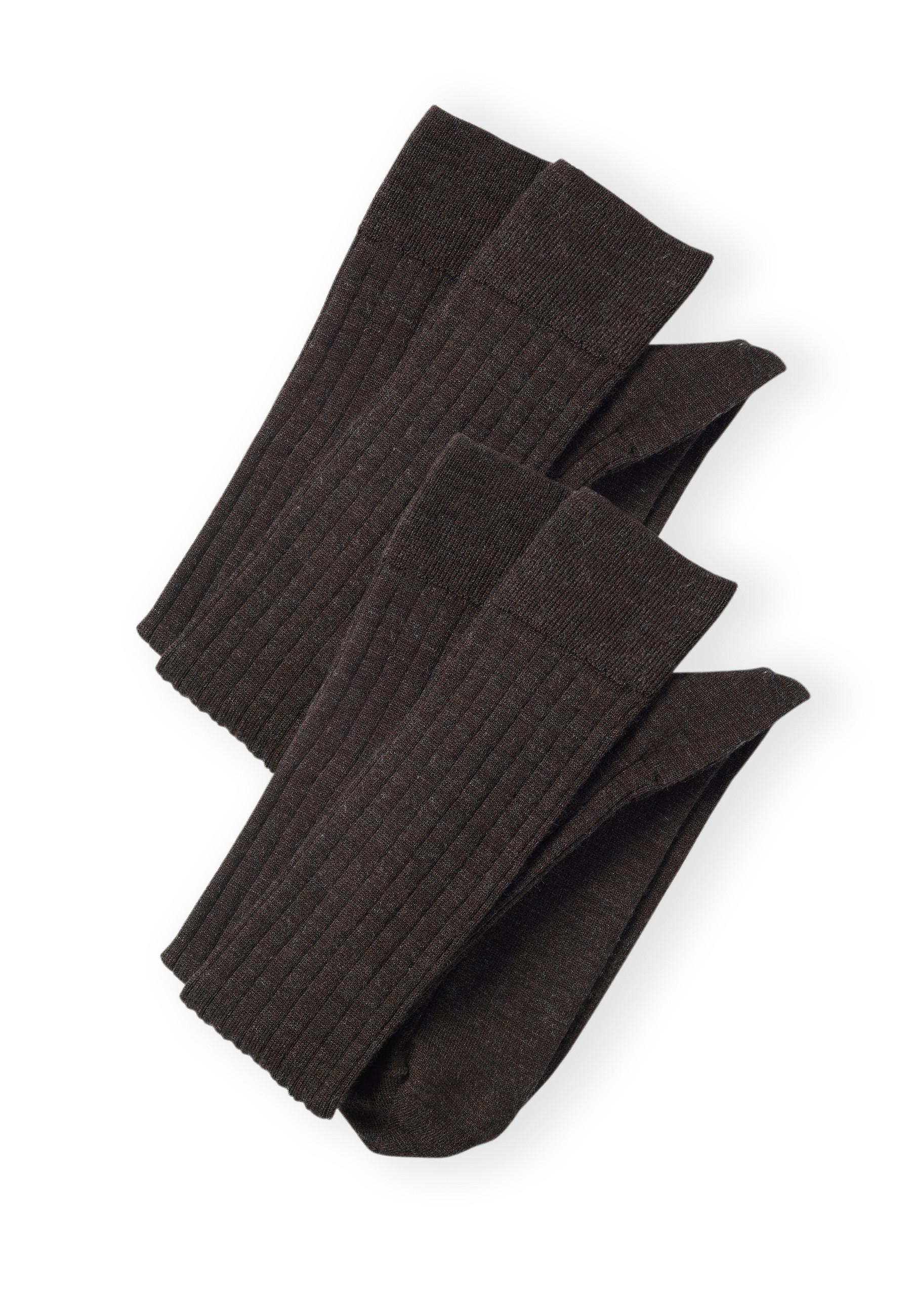 Image of Kniestrümpfe Im 2er-pack. Herren Braun 42-43