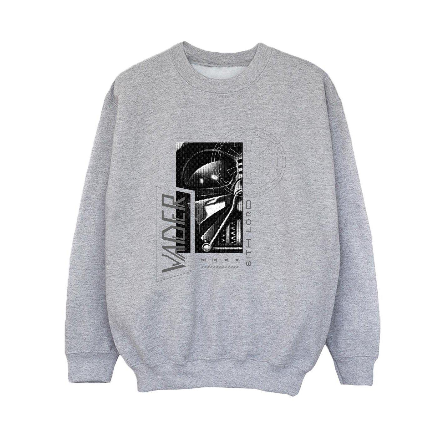 Image of Obiwan Kenobi Sith Scifi Collage Sweatshirt Jungen Grau 104
