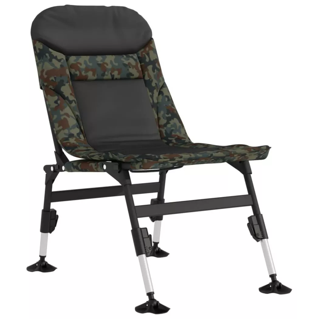 VidaXL - Chaise de pêche acier, One Size, Multicolor
