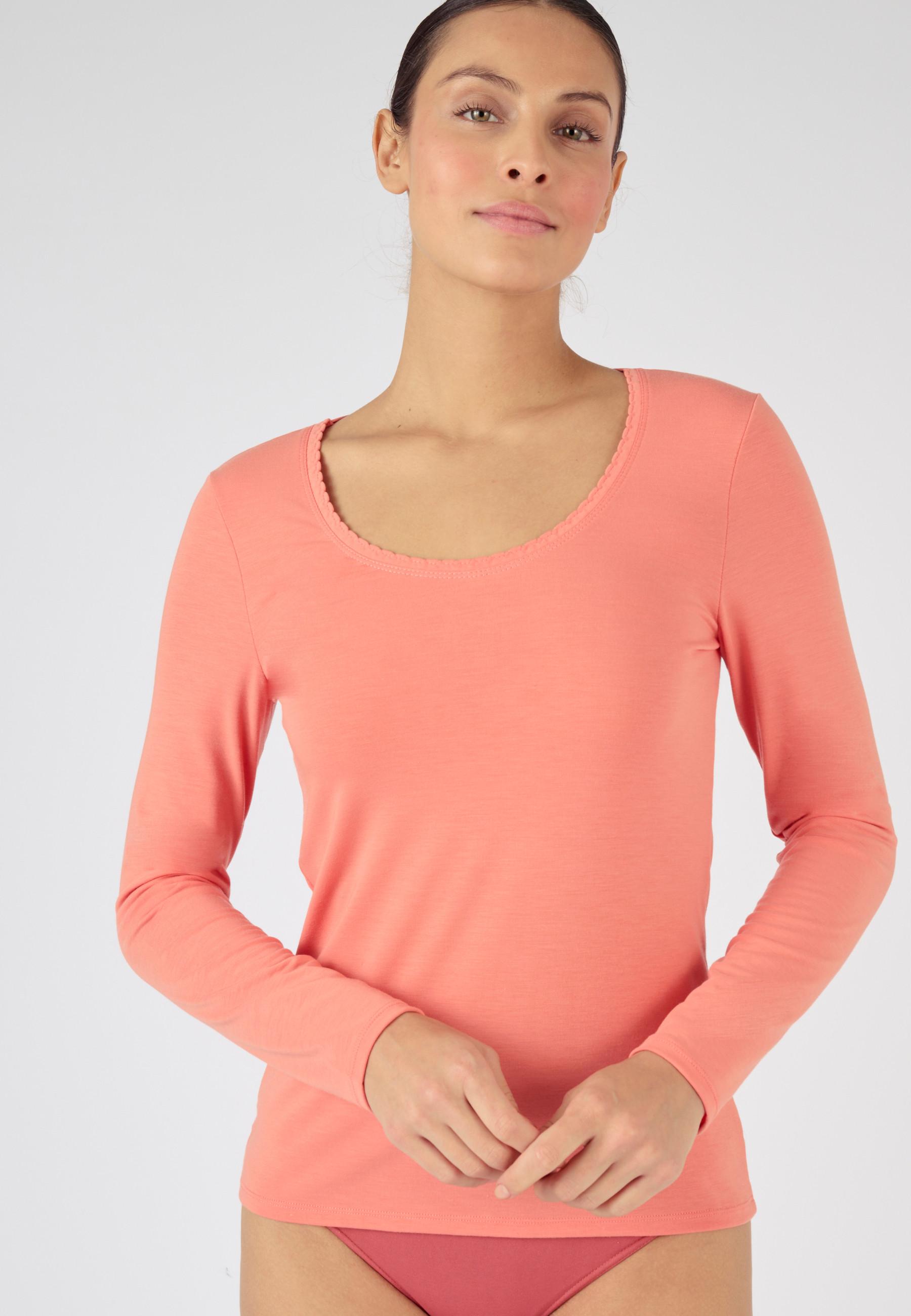 Image of Thermoregulierendes T-shirt Damen Orange 34/36