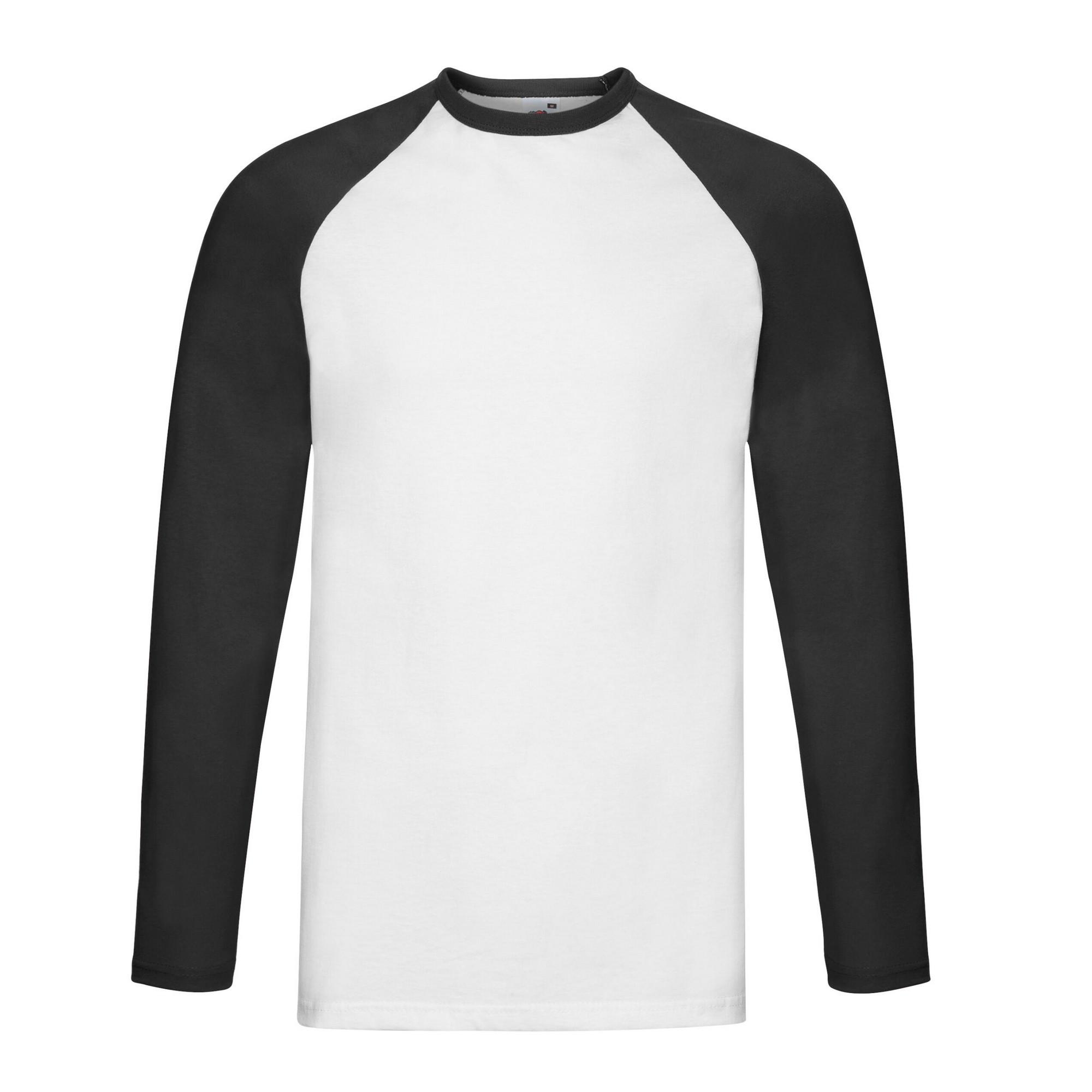Image of Tshirtbaseball Langärmlig Herren Weiss S