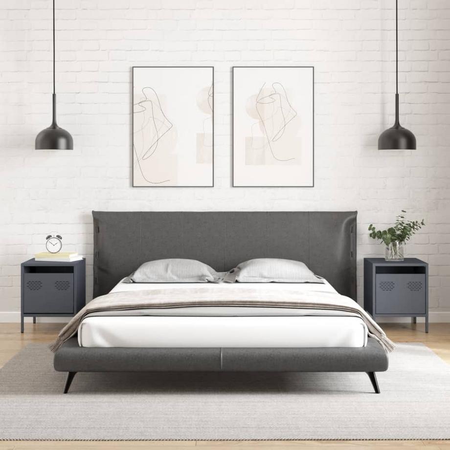 VidaXL Nachttisch metall  