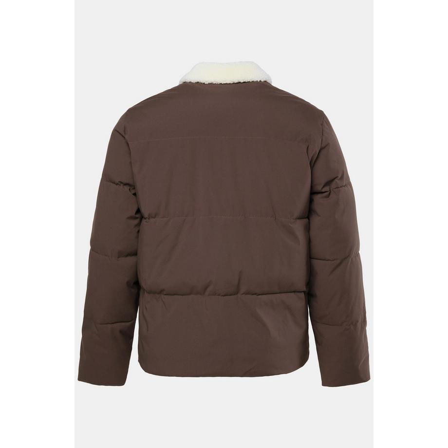 JP1880 Wattierte Jacke mit Teddykragen  