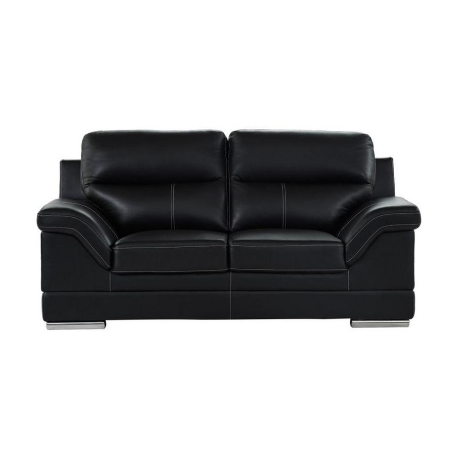 Vente-unique Canapé 2 places en cuir de buffle MONIKA  