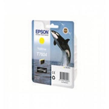 EPSON Tintenpatrone yellow T760440 SureColor P 600 25,9ml