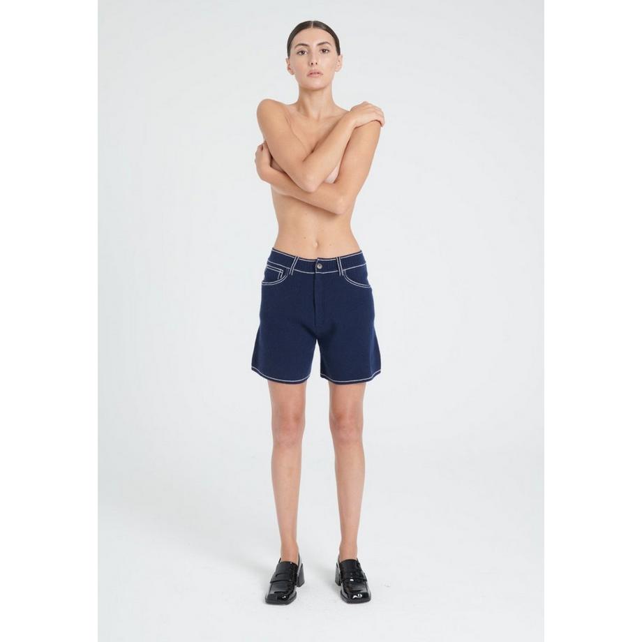 Studio Cashmere8 ZAYA 15 Shorts in maglia Milano Cashmere  
