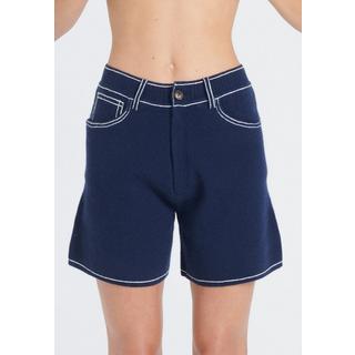 Studio Cashmere8  ZAYA 15 Milano Mesh Shorts - 100% Kaschmir 