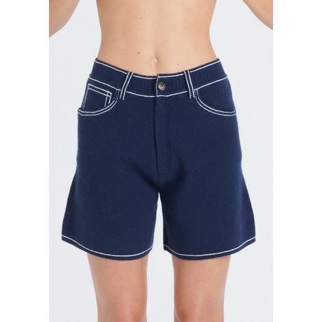 Studio Cashmere8  ZAYA 15 Milano Mesh Shorts - 100% Kaschmir 