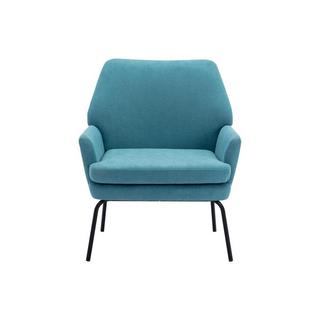 Vente-unique Fauteuil en tissu bleu PALMARELO  