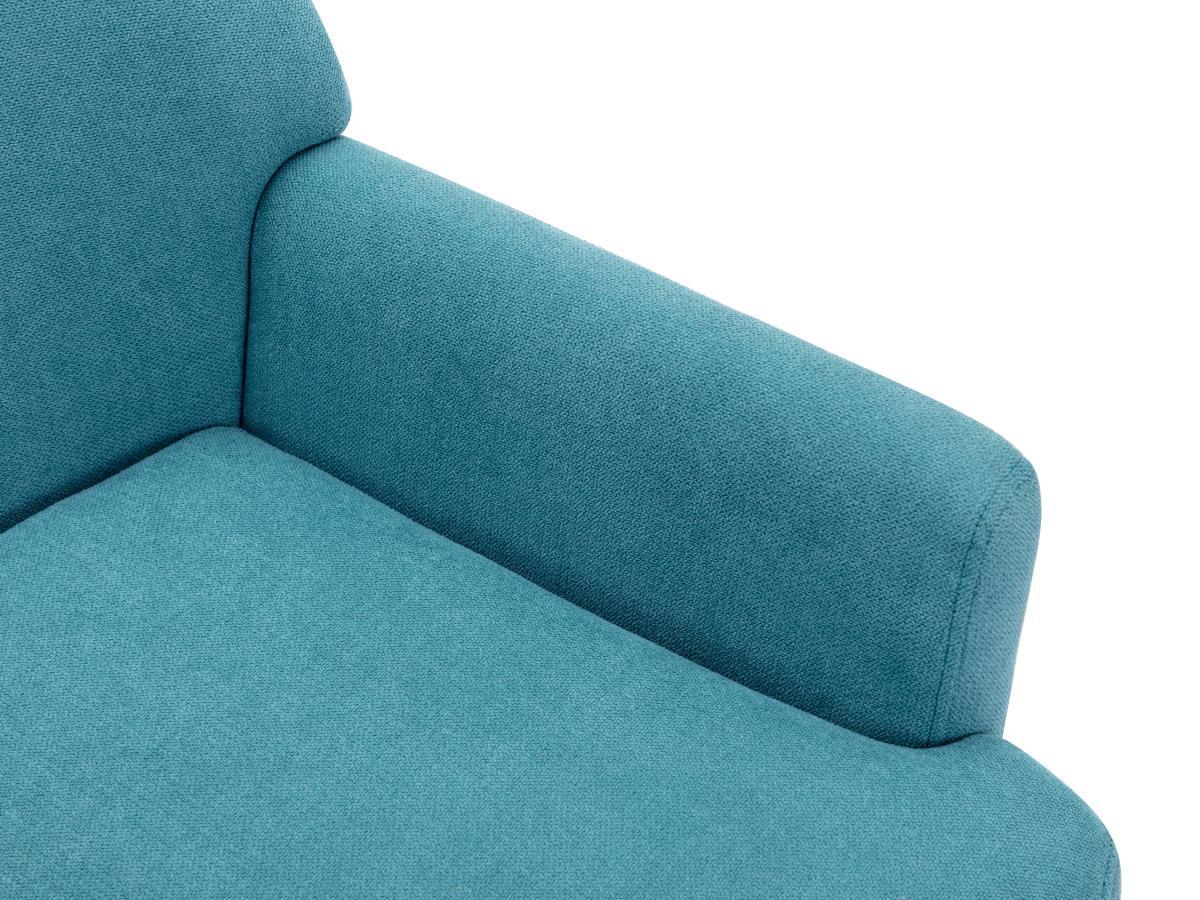 Vente-unique Fauteuil en tissu bleu PALMARELO  