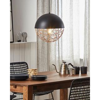 Beliani Lampe suspension en Acier Rétro PADMA  