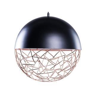 Beliani Lampe suspension en Acier Rétro PADMA  