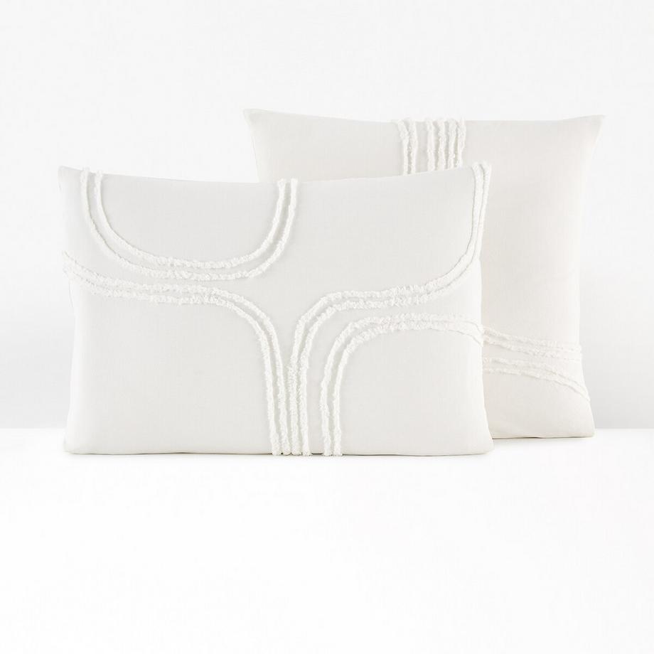 La Redoute Intérieurs Massimo Taie d'oreiller en coton tufté  