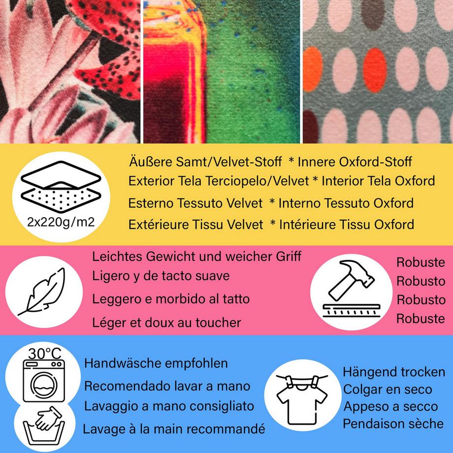 Only-bags.store Borsa tote estetica con cerniera Borsa in juta stampata  