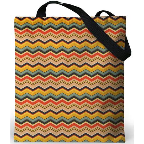 Only-bags.store Ästhetische Tragetasche mit Reissverschluss Bedruckter Jutebeutel  