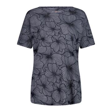 t-shirt mit blumenmuster,