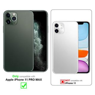 Cadorabo  Housse compatible avec Apple iPhone 11 PRO MAX - Coque de protection en silicone TPU flexible avec paillettes scintillantes 