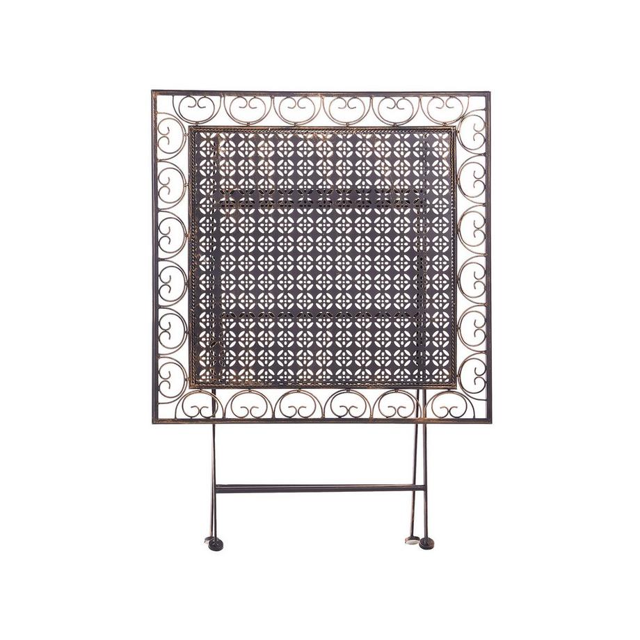 Beliani Tavolino Bistrot en Ferro Retrò BORMIO  