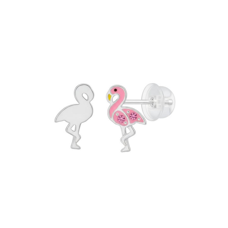Maxte  Premium  Ohrstecker Flamingo   Sterling 