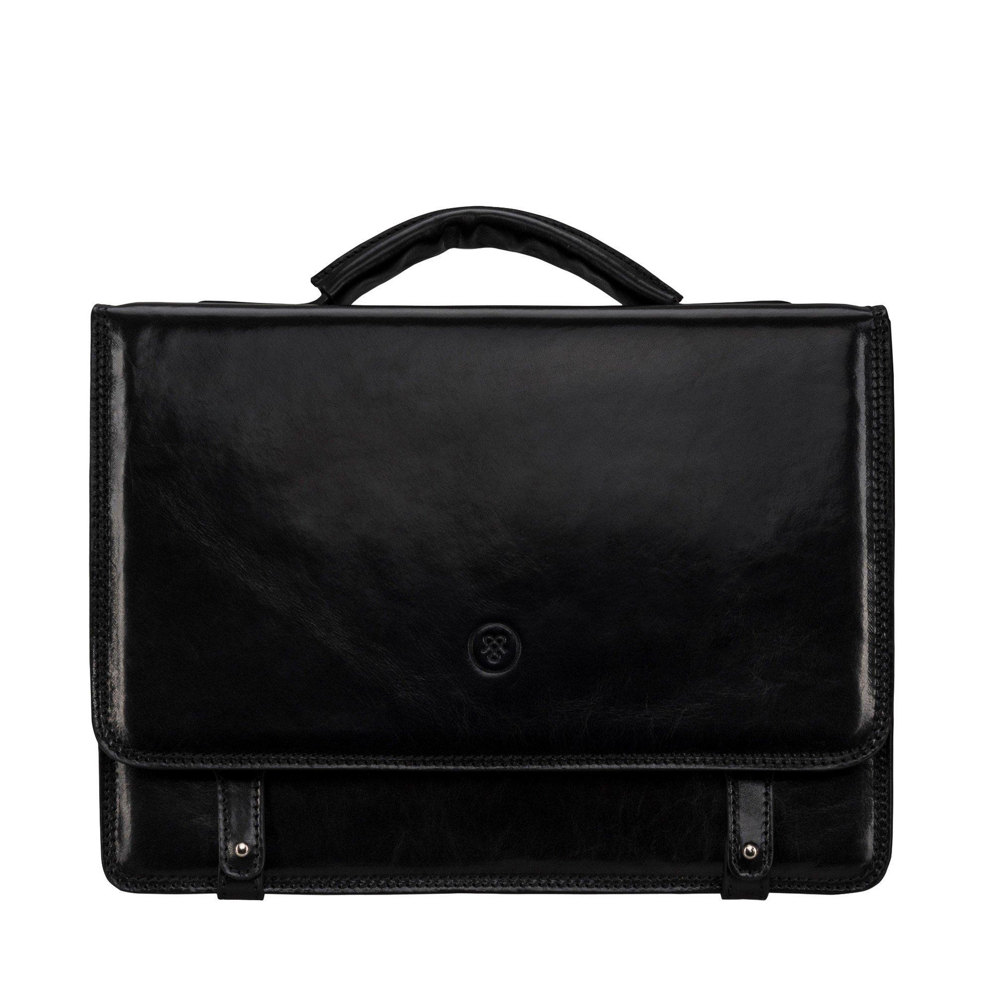 Image of Battista - Moderne Leder Businesstasche Unisex Schwarz ONE SIZE