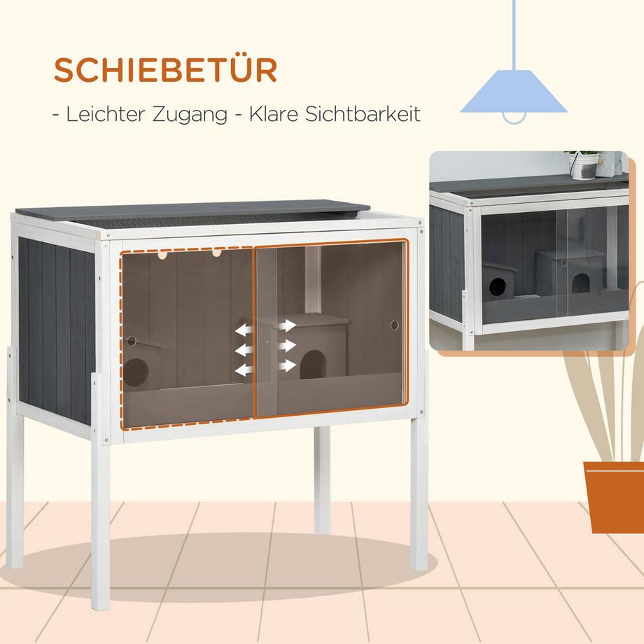 PawHut  Zwerghamsterkäfig 