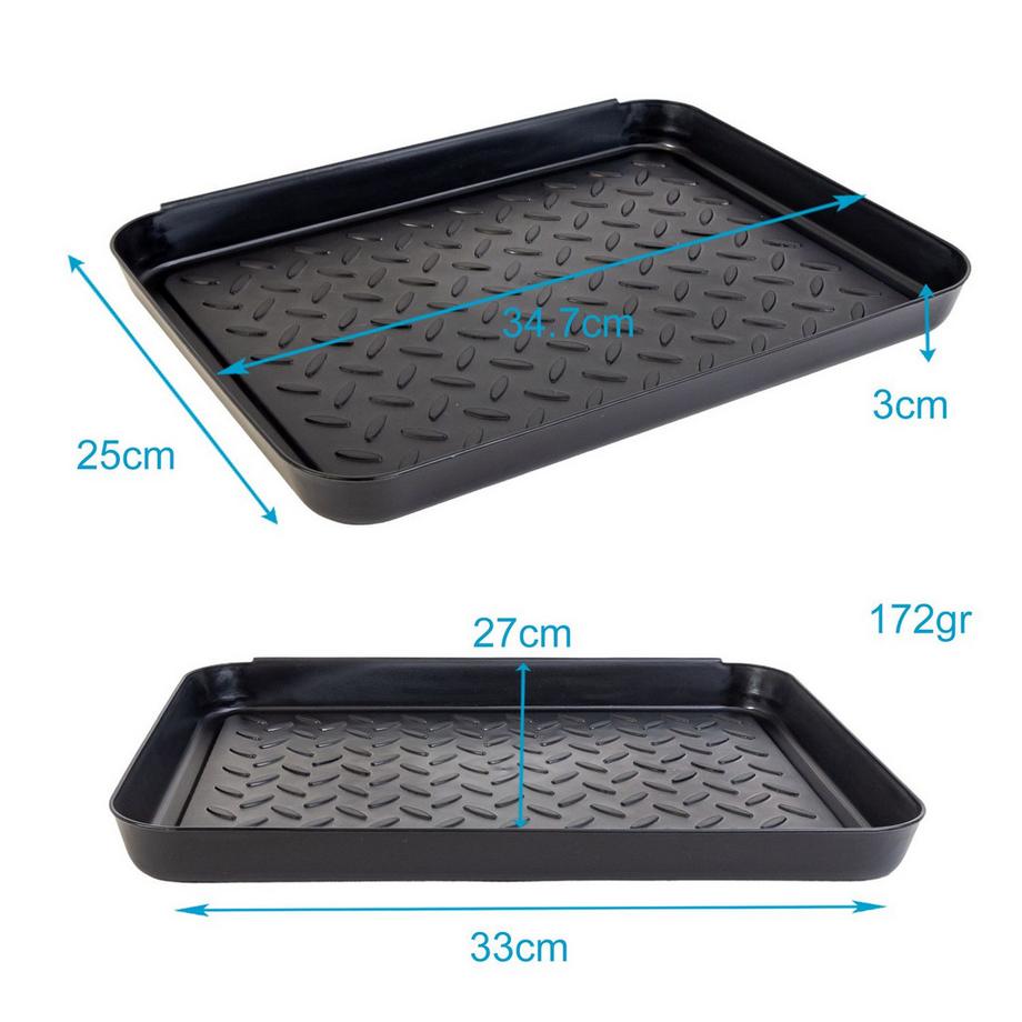 Intirilife Intirilife porte-chaussures 3 pièces en plastique  