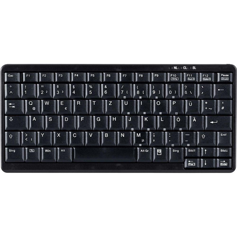 Active Key  Tastatur AK-4100 CH-Layout Schwarz 